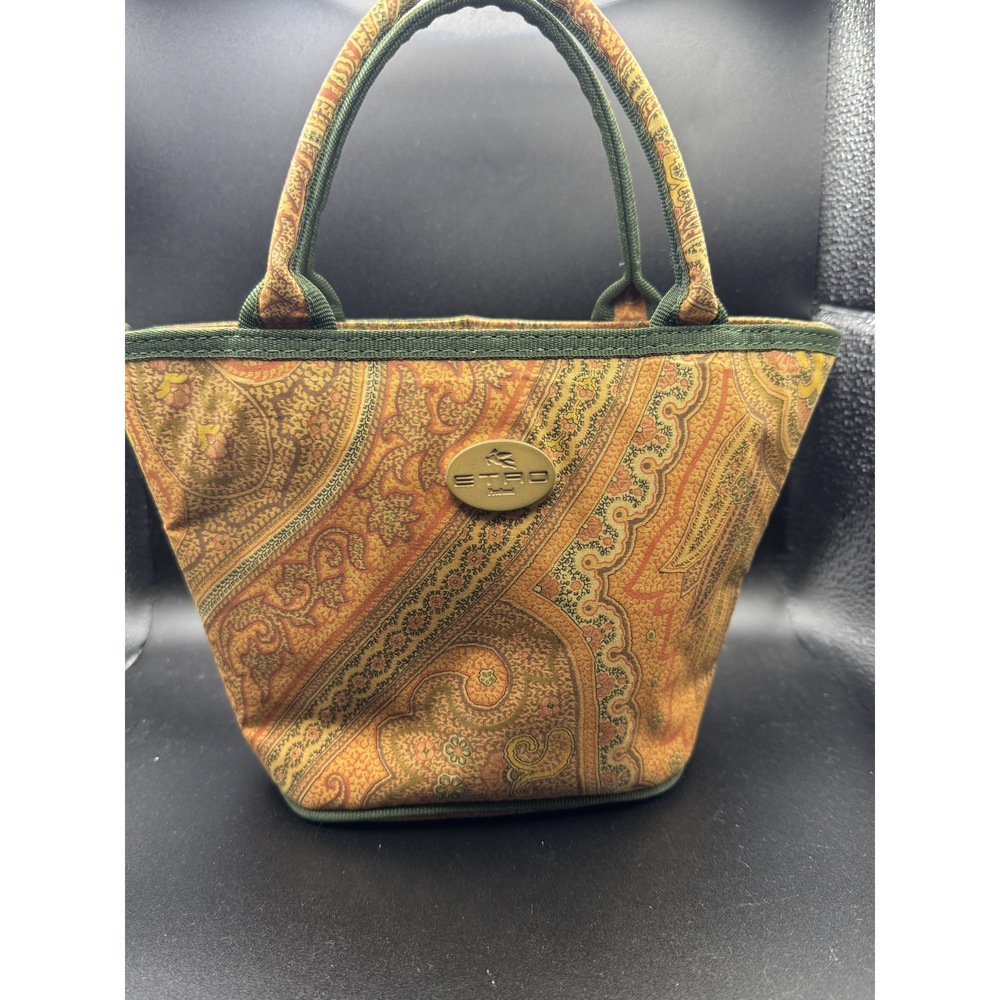 Etro Rare Mini Satchel Euro Paisley Luxury Handbag